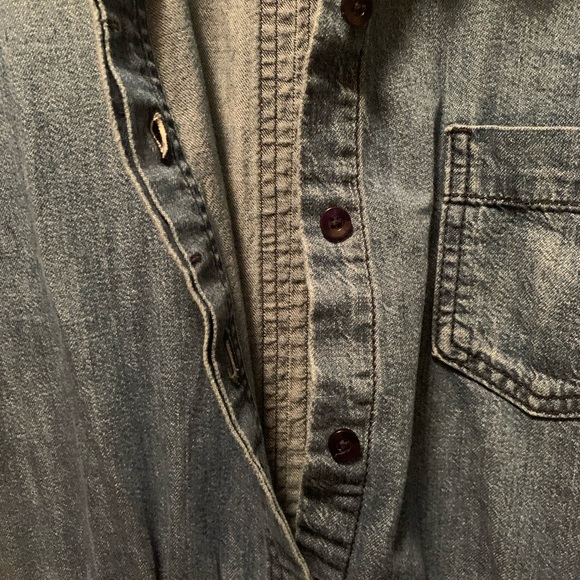 7 For All Mankind Denim Jumpsuit - Picture 7 of 16